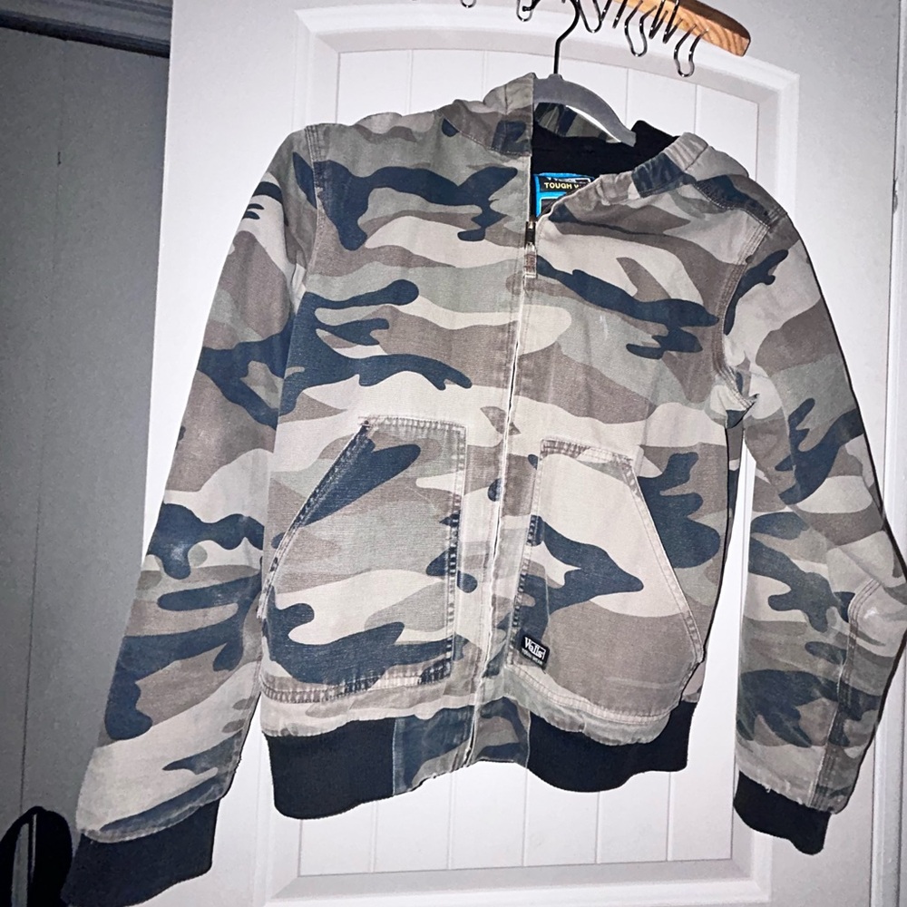 $19 sale Walls Tough Wear Boys Camouflage Barn Coat kid grow CAMO JACKET XL